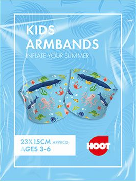 Fish Arm Bands Ages 3–6 Years (23 × 11 cm)