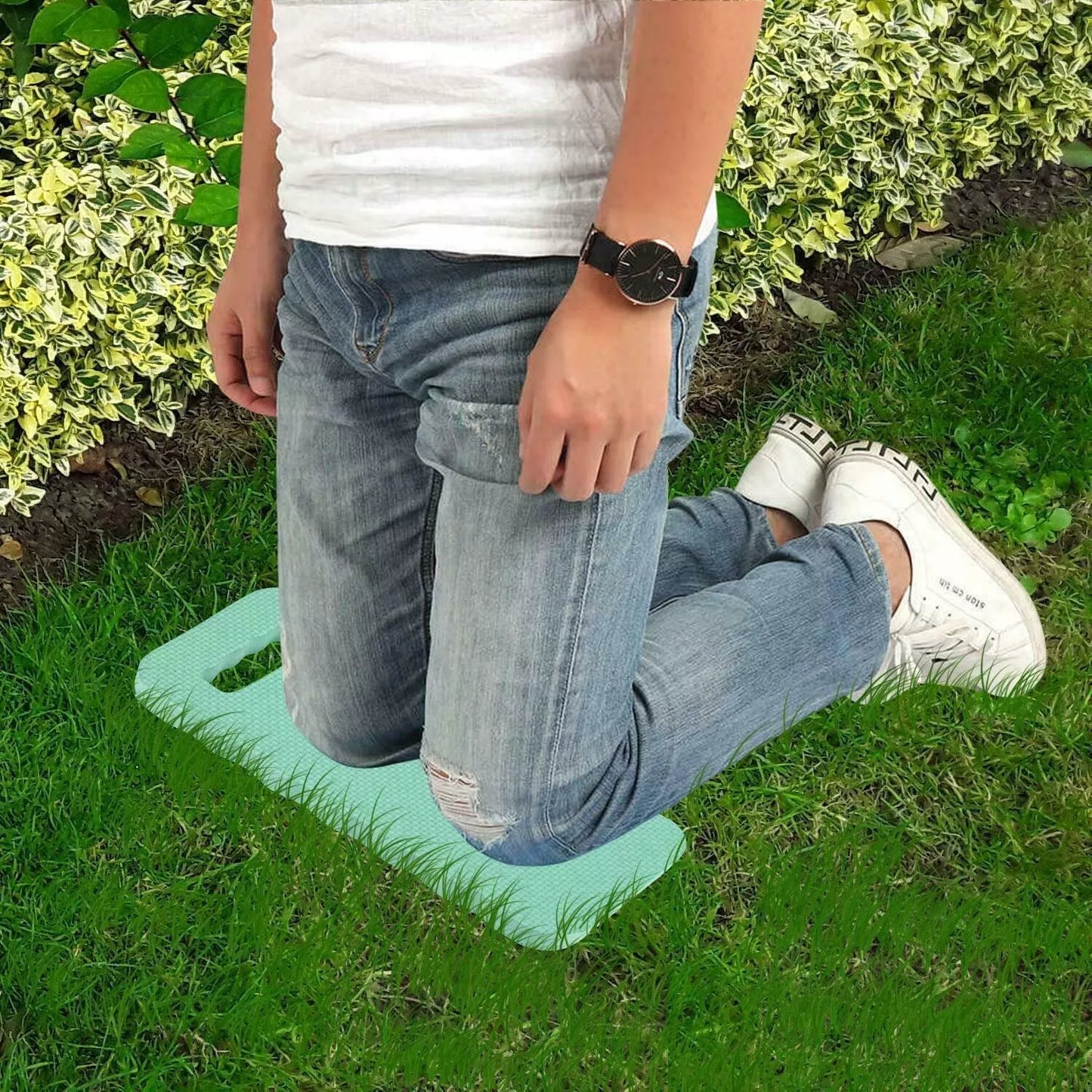 Waterproof Jumbo Garden Kneeling Kneeler Foam Cushion Pad Weeding